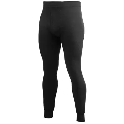 Woolpower Long Johns With Fly 200 Black - XXL