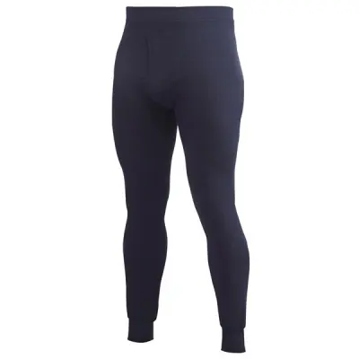 Woolpower Long Johns With Fly 200 Dark Navy Dark Navy M