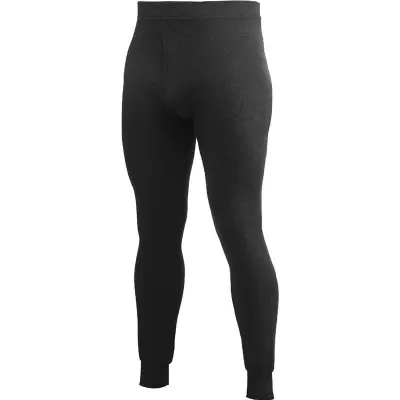 Woolpower Long Johns With Fly 400 Black - S