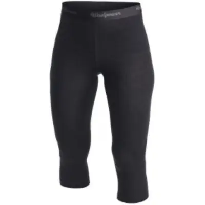 Woolpower W's 3/4 Long Johns Lite Black