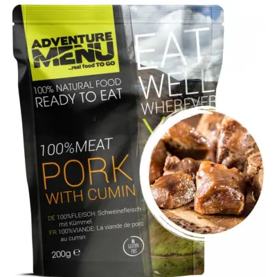 Adventure Menu Pork With Cummin Nocolour