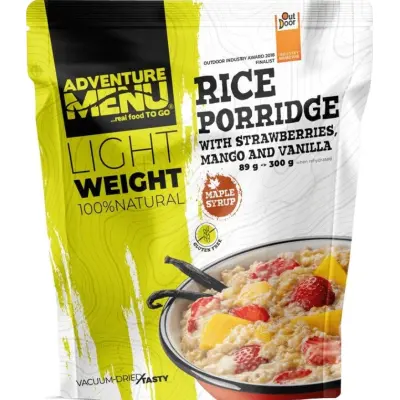 Adventure Menu Rice Porridge With Strawberries, Mango And Vanilla Nocolour