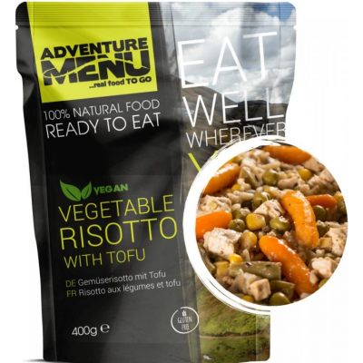 Adventure Menu Vegetable Risotto With Tofu Nocolour