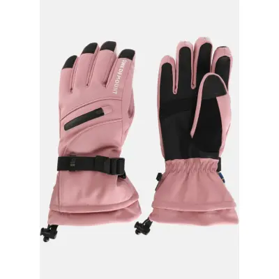 Cervinia Ski Glove W, Dark Rose/Black, M,  Skidhandskar