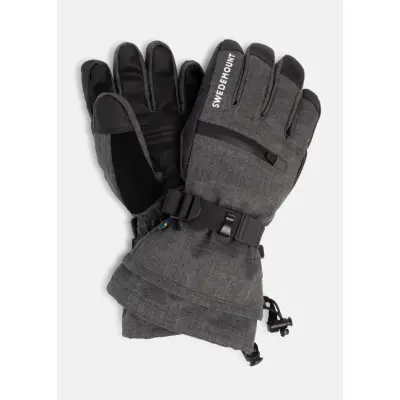 Cervinia Ski Glove W, Charcoal Melange, S,  Skidhandskar