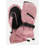 Cervinia Ski Mitten W, Dark Rose/Black, L,  Skidhandskar