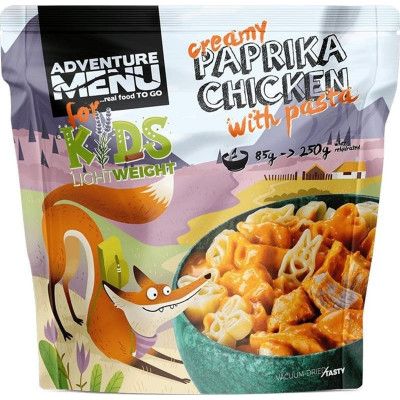 Adventure Menu Creamy Paprika Chicken with Pasta - 250g Nocolour