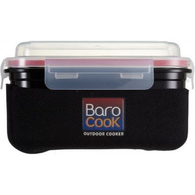 Barocook Lunchbox 850 ml Steel/Black