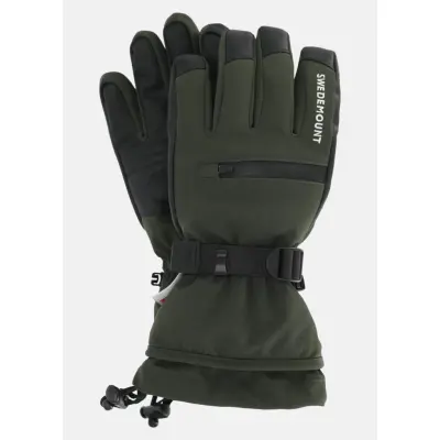 St. Anton Ski Glove, Dk. Olive Green, L,  Skidhandskar