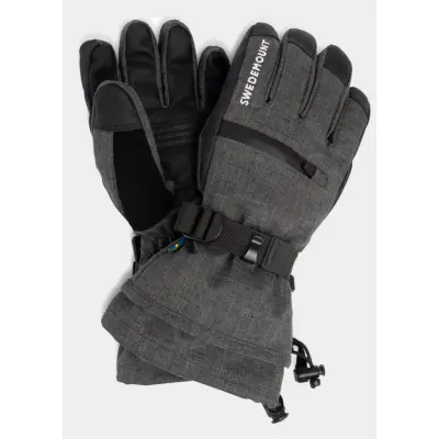 St. Anton Ski Glove Jr, Charcoal Melange, Xl,  Skidhandskar