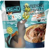 Adventure Menu Swedish Meatballs with Cream Sauce and Mashed Potatoes 250g Nocolour