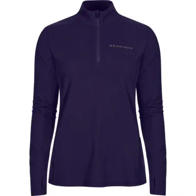 Röhnisch Women's Light Thermo Half Zip Blackcurrant