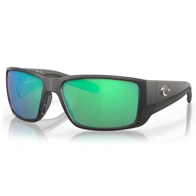 Costa Blackfin Pro Matte Black Green Mirror Polarized