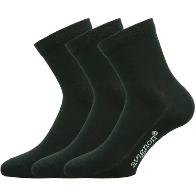 Avignon Sneaker Wool High 3-pack Black