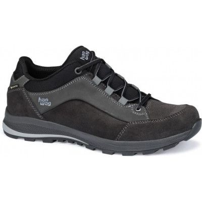 Hanwag Men's Banks Low Gore-Tex Asphalt/Black