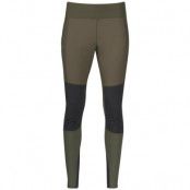 Bergans Fløyen Outdoor Tights Women Dark Green Mud/Dark Shadow Grey