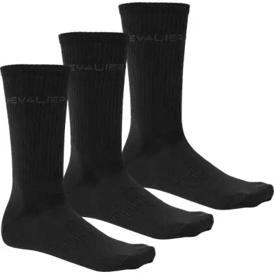 Chevalier Liner Sock Coolmax 3-Pack Black