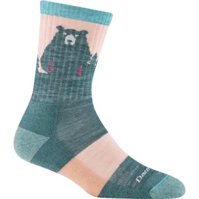 Darn Tough Bear Town Micro Crew Light Cushion Quartz - M