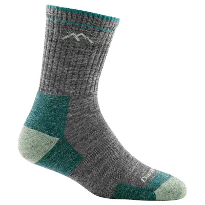 Darn Tough Hiker Micro Crew Sock Cushion Slate Slate L