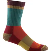 Darn Tough Men's Heady Stripe Micro Light Cushion Teal