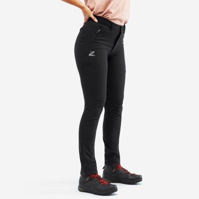 Daybreak Pants - Dam - Black, Storlek:M - Outdoor Jeans