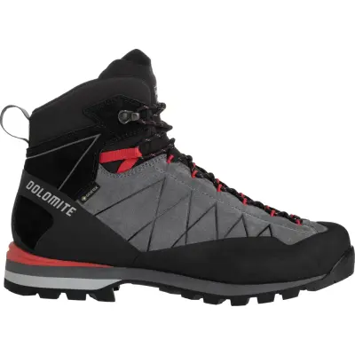 Dolomite Men's Crodarossa Hi GORE-TEX Gunmetal Grey/Fiery Red