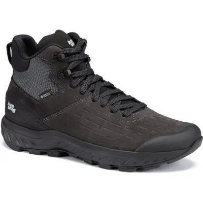 Hanwag Men's Kaduro Mid Gore-Tex Anthracite/black