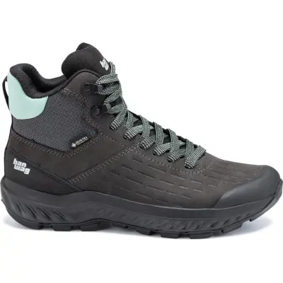 Hanwag Women's Kaduro Mid Lady Gore-Tex Asphalt-black