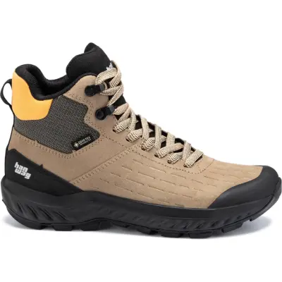 Hanwag Women's Kaduro Mid Lady Gore-Tex Lightbrown-orange