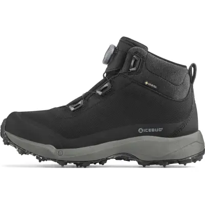 Icebug Men's Stavre BUGrip GORE-TEX Black/Granite