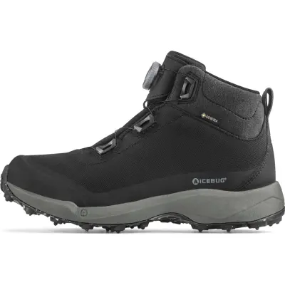 Icebug Women's Stavre BUGrip GORE-TEX Black/Granite