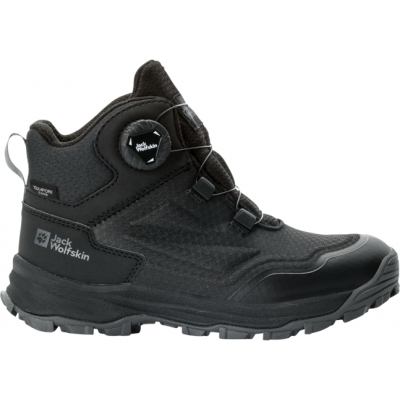 Jack Wolfskin Kids' Cyrox Texapore Dial Mid Black