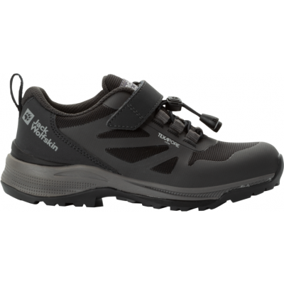 Jack Wolfskin Kids' Villi Hiker Texapore Low Black