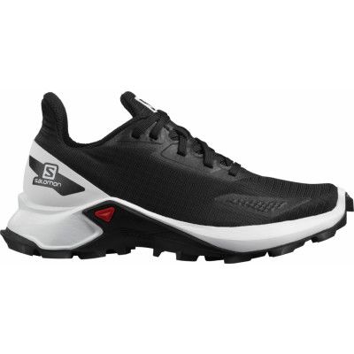 Salomon Juniors' Alphacross Blast Black/White/Black
