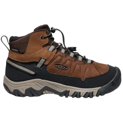 Keen Footwear Junior Targhee IV Mid WP Bison/Brindle