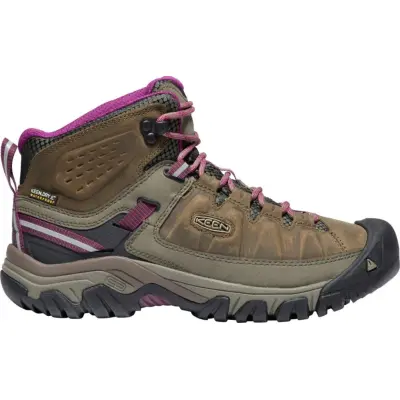 Keen Footwear Keen W's Targhee III Mid Waterproof Weiss/Boysenberry
