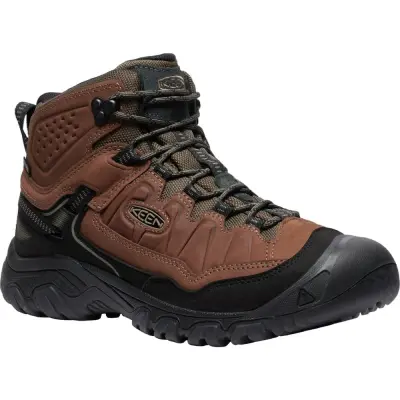 Keen Footwear M's Targhee IV Mid WP Bison-Black
