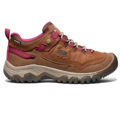 Keen Footwear W's Targhee IV WP Bison/Beaujolais