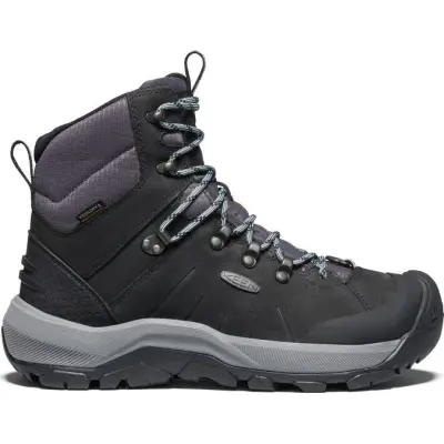 Keen Women's Revel IV Polar Waterproof Boot Black/Harbor Gray