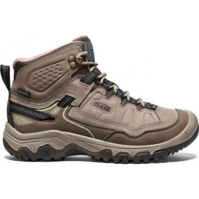 Keen Women's Targhee IV Mid Waterproof - Brindle-Nostalgia Rose Brindle-nostalgia Rose