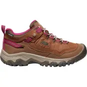 Keen Women's Targhee IV Waterproof  Bison/Beaujolais