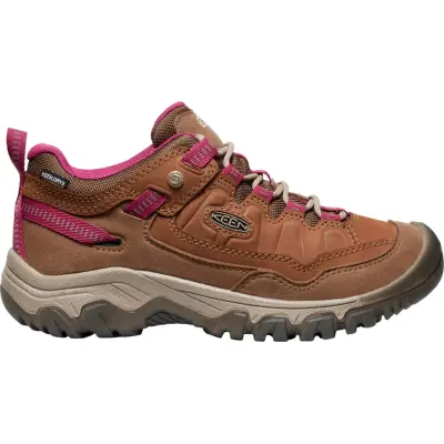 Keen Women's Targhee IV Waterproof  Bison/Beaujolais