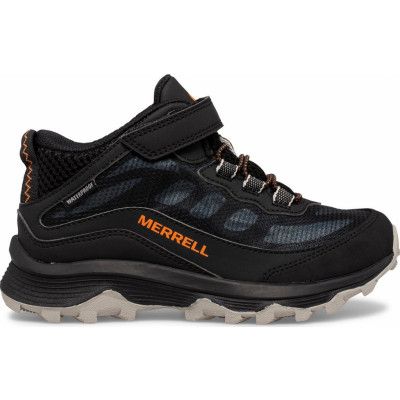 Merrell Kids' Moab Speed Mid A/C Waterproof Black