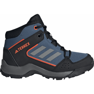 Adidas Kids' Terrex Hyperhiker Mid Hiking Shoes Wonder Steel/Grey Three/Impact Orange