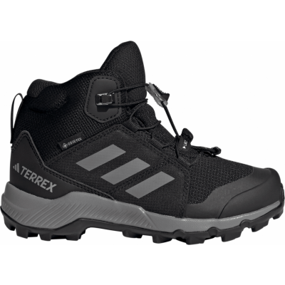 Adidas Kids' Terrex Mid GORE-TEX Hiking Shoes Core Black / Grey Three / Core Balck