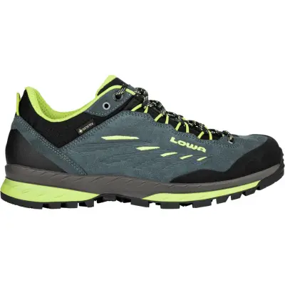 LOWA Men's Delago GORE-TEX Low Petrol/Lime