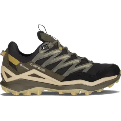 LOWA Men's Maddox Pro GORE-TEX Low Black/Green