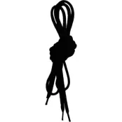 Lundhags Round Shoe Laces 150cm Black