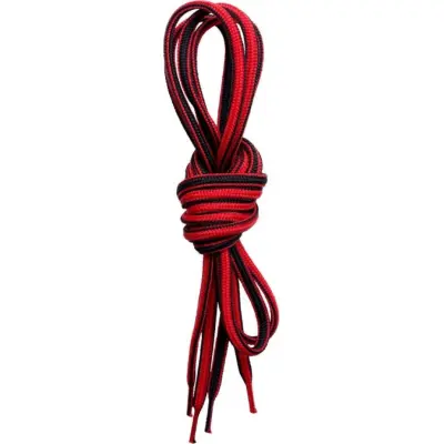 Lundhags Shoe Laces 150cm Black/Red