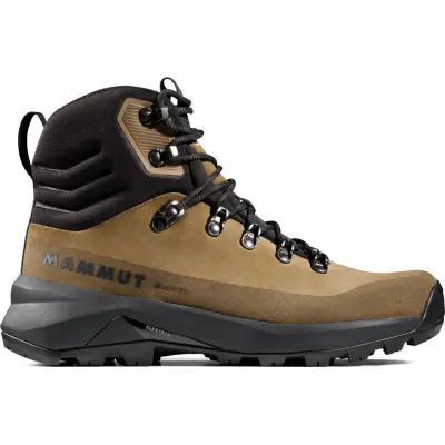 Mammut Women's Ducan III High Lth Gtx Dark Sand-black